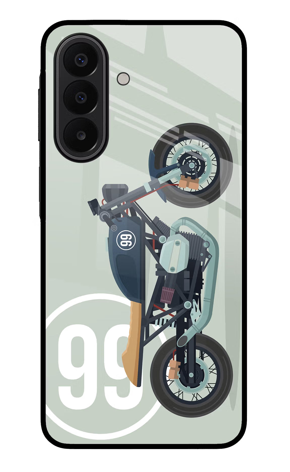 Classic Cafe Racer 99 Samsung A27 5G Glass Case - Classic Cafe Racer 99 Samsung A27 5G Glass Case Classic Cafe Racer 99 Samsung A27 5G Glass Case
