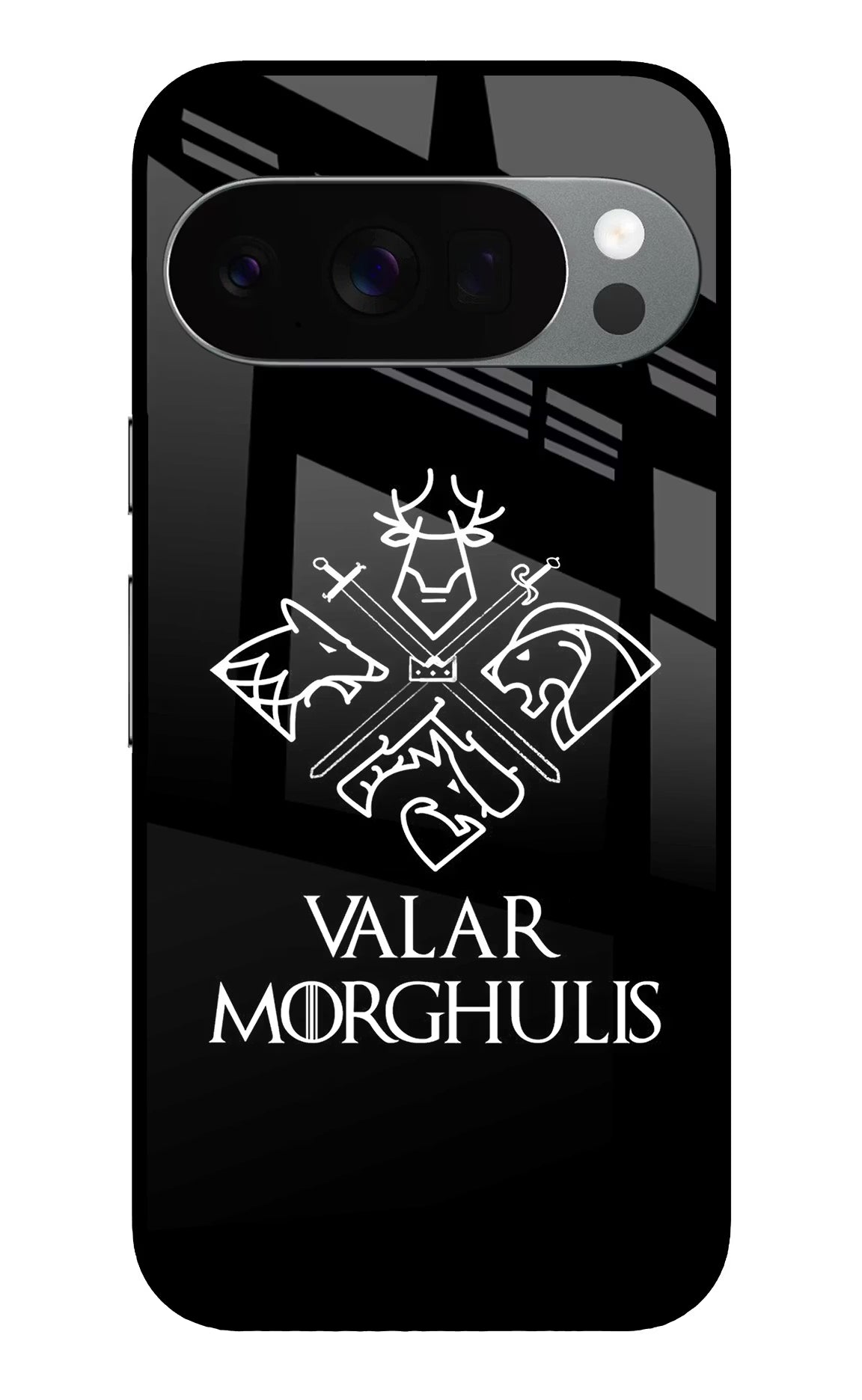 Valar Morghulis | Game Of Thrones Google Pixel 10 Pro Glass Case - Valar Morghulis | Game Of Thrones Google Pixel 10 Pro Glass Case Valar Morghulis | Game Of Thrones Google Pixel 10 Pro Glass Case