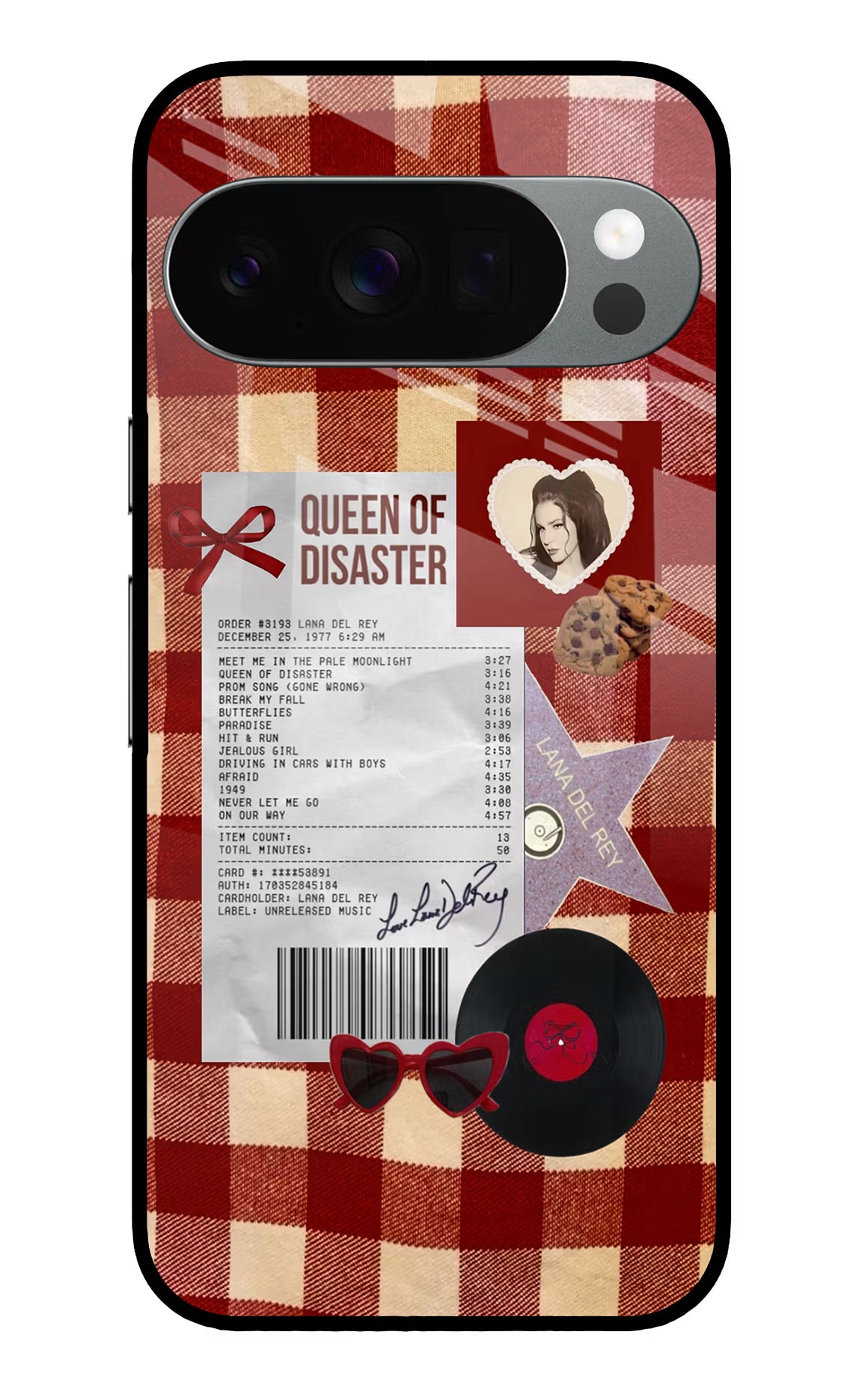 Queen of Disaster Google Pixel 10 Pro Glass Case - Queen of Disaster Google Pixel 10 Pro Glass Case Queen of Disaster Google Pixel 10 Pro Glass Case