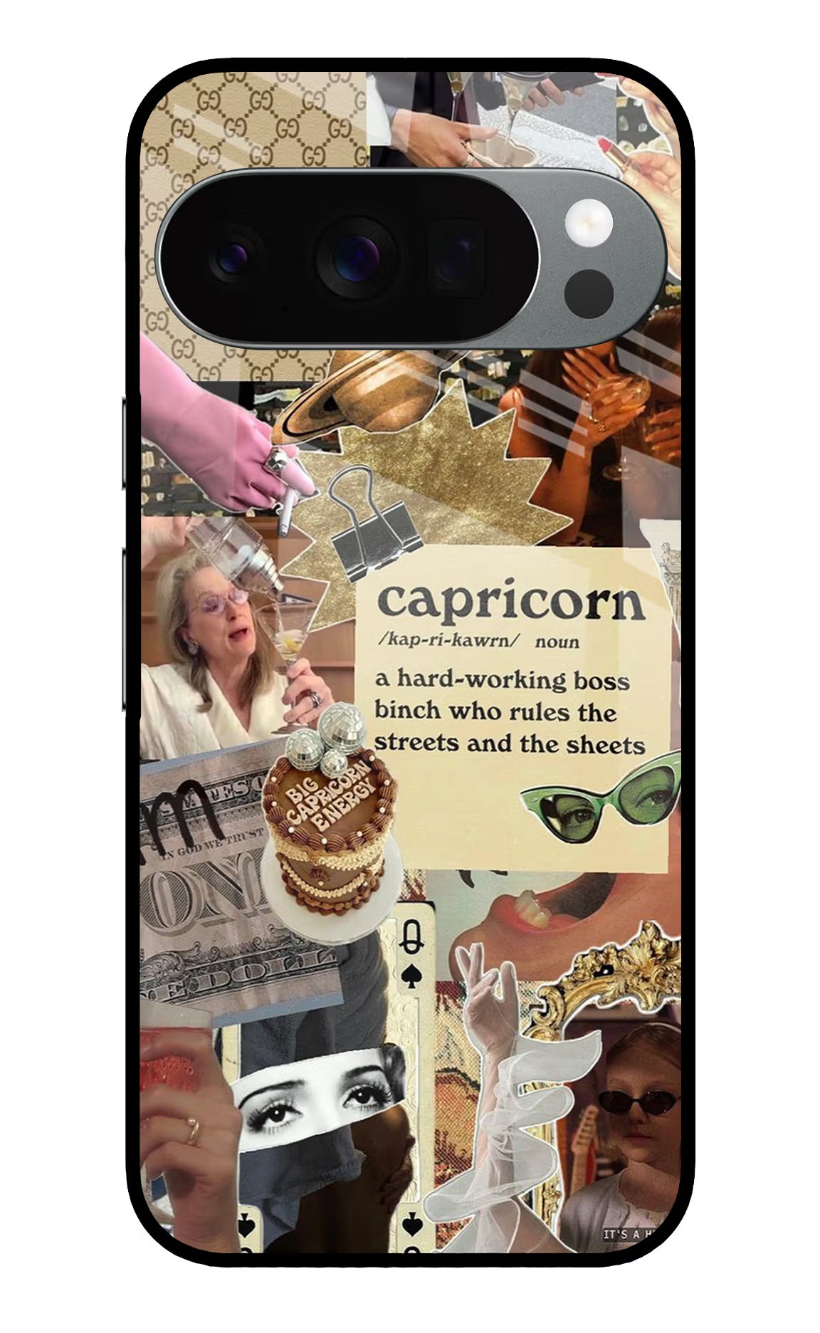 Capricorn Zodiac Google Pixel 10 Pro Glass Case - Capricorn Zodiac Google Pixel 10 Pro Glass Case Capricorn Zodiac Google Pixel 10 Pro Glass Case