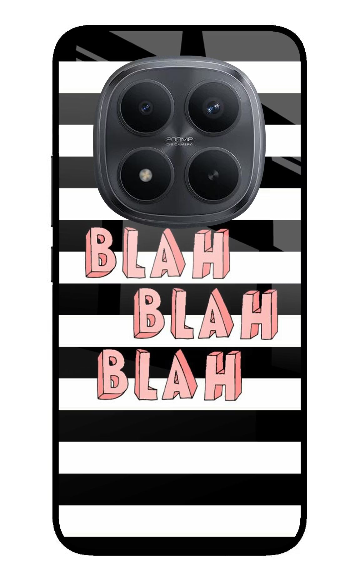 Blah Blah Blah Redmi Note 15 Pro+ 5G Glass Case - Blah Blah Blah Redmi Note 15 Pro+ 5G Glass Case Blah Blah Blah Redmi Note 15 Pro+ 5G Glass Case