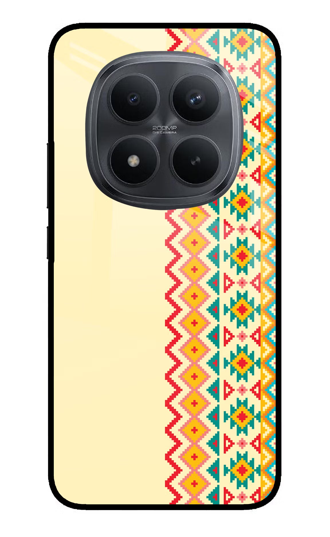 Ethnic Seamless Redmi Note 15 Pro+ 5G Glass Case - Ethnic Seamless Redmi Note 15 Pro+ 5G Glass Case Ethnic Seamless Redmi Note 15 Pro+ 5G Glass Case