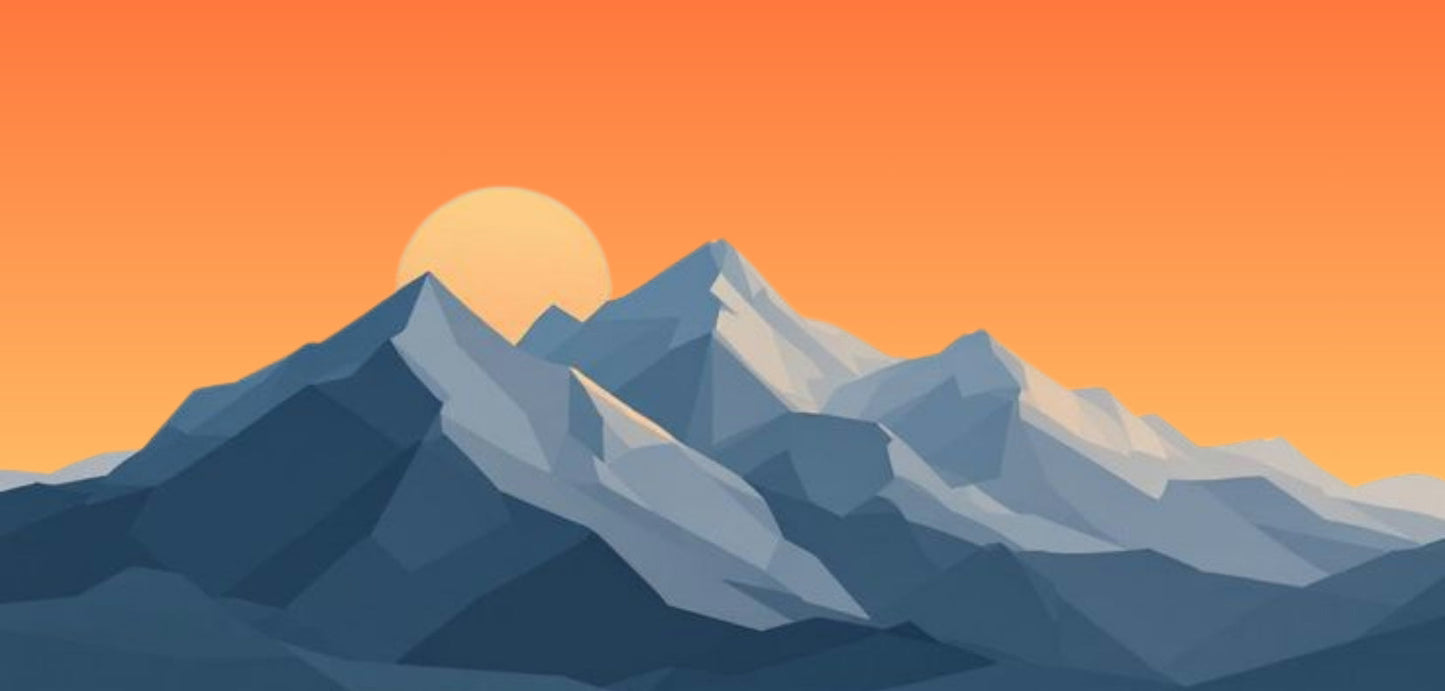 Orange Peak Anti-Slip Desk Mat – casekaro - Orange Peak mousepad design - 23x11 inch large gaming desk mat by Casekaro Orange Peak mousepad design - 23x11 inch large gaming desk mat by Casekaro