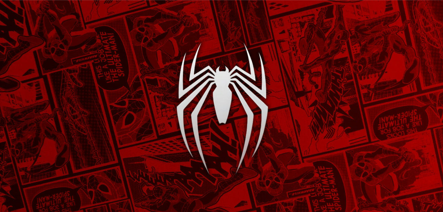 Red Spider Anti-Slip Desk Mat – casekaro - Red Spider mousepad design - 23x11 inch large gaming desk mat by Casekaro Red Spider mousepad design - 23x11 inch large gaming desk mat by Casekaro