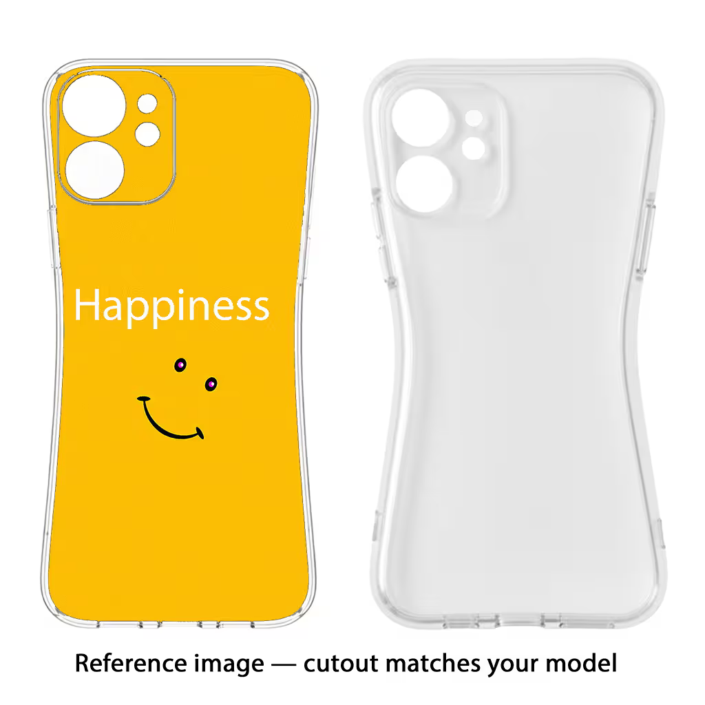 Happiness With Smiley Vivo Y12s Back Cover - Happiness With Smiley Vivo Y12s Soft Case Back Cover by Casekaro Happiness With Smiley Vivo Y12s Soft Case Back Cover by Casekaro