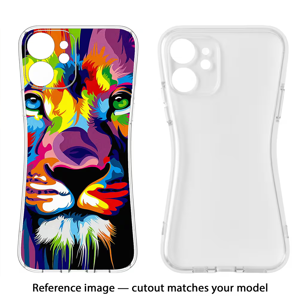 Lion Vivo Y53 Back Cover - Lion Vivo Y53 Soft Case Back Cover by Casekaro Lion Vivo Y53 Soft Case Back Cover by Casekaro