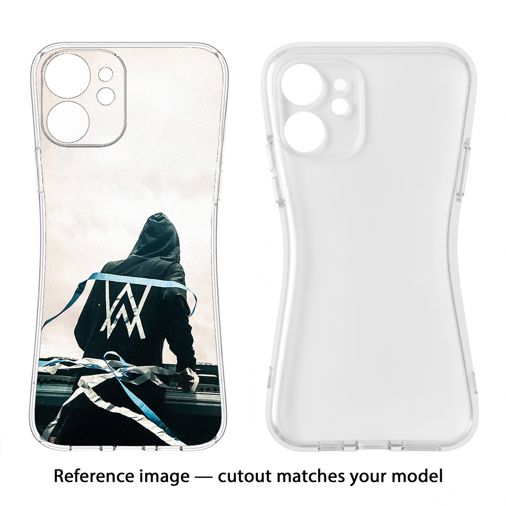 Alan Walker iPhone 15 Back Cover - Alan Walker iPhone 15 Soft Case Back Cover by Casekaro Alan Walker iPhone 15 Soft Case Back Cover by Casekaro