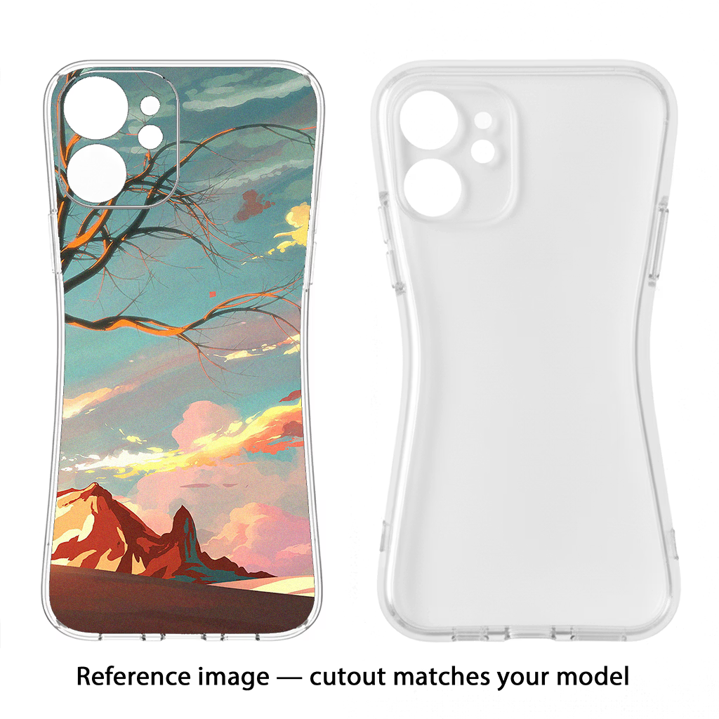 Scenery iPhone 15 Pro Back Cover - Scenery iPhone 15 Pro Soft Case Back Cover by Casekaro Scenery iPhone 15 Pro Soft Case Back Cover by Casekaro