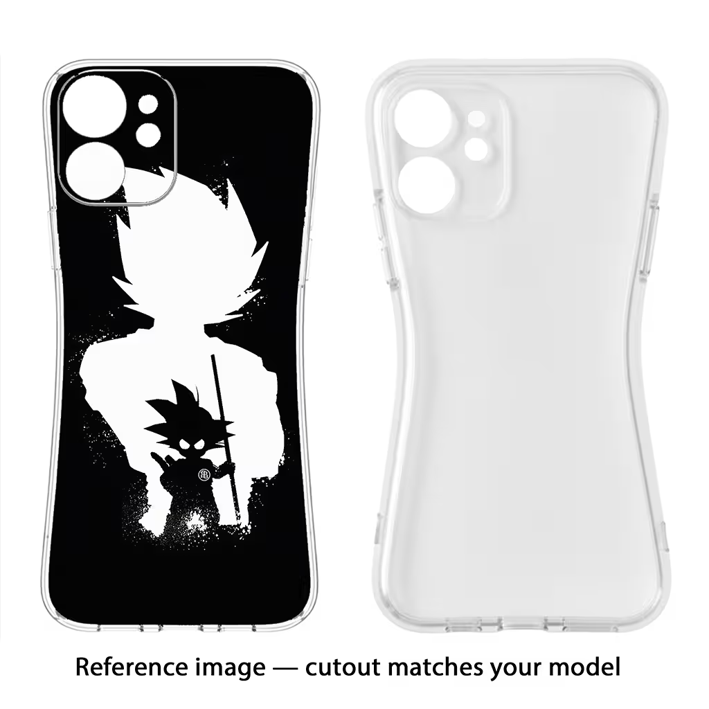 Goku Shadow Samsung A05 Back Cover - Goku Shadow Samsung A05 Soft Case Back Cover by Casekaro Goku Shadow Samsung A05 Soft Case Back Cover by Casekaro