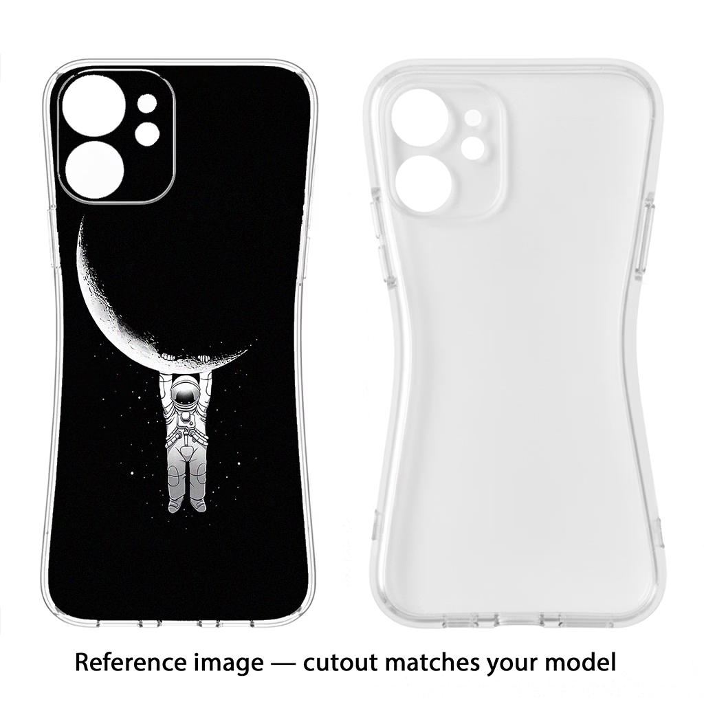 Moon Space Samsung S24 Ultra Back Cover - Moon Space Samsung S24 Ultra Soft Case Back Cover by Casekaro Moon Space Samsung S24 Ultra Soft Case Back Cover by Casekaro