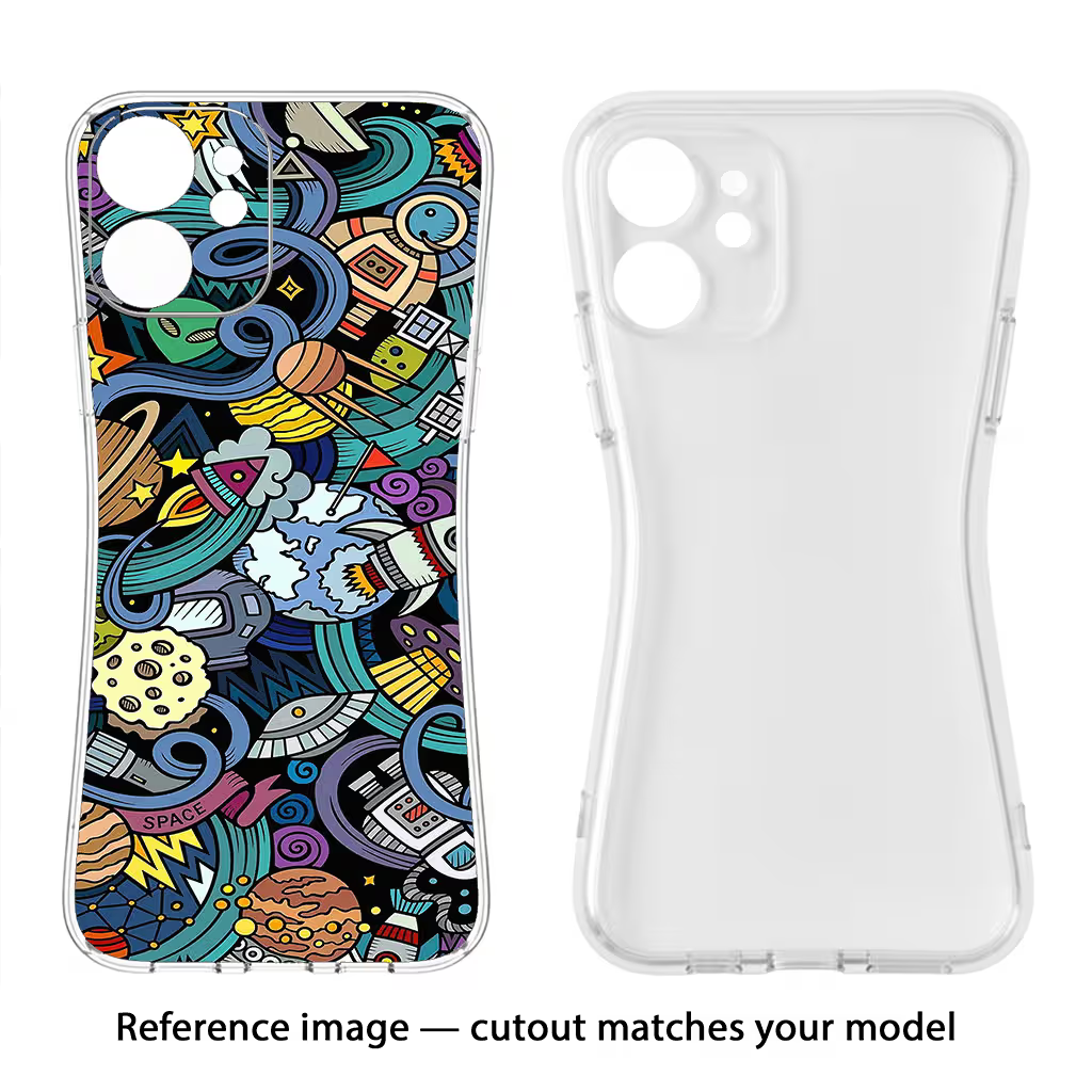 Space Abstract IQOO Z9s 5G Back Cover - Space Abstract IQOO Z9s 5G Soft Case Back Cover by Casekaro Space Abstract IQOO Z9s 5G Soft Case Back Cover by Casekaro