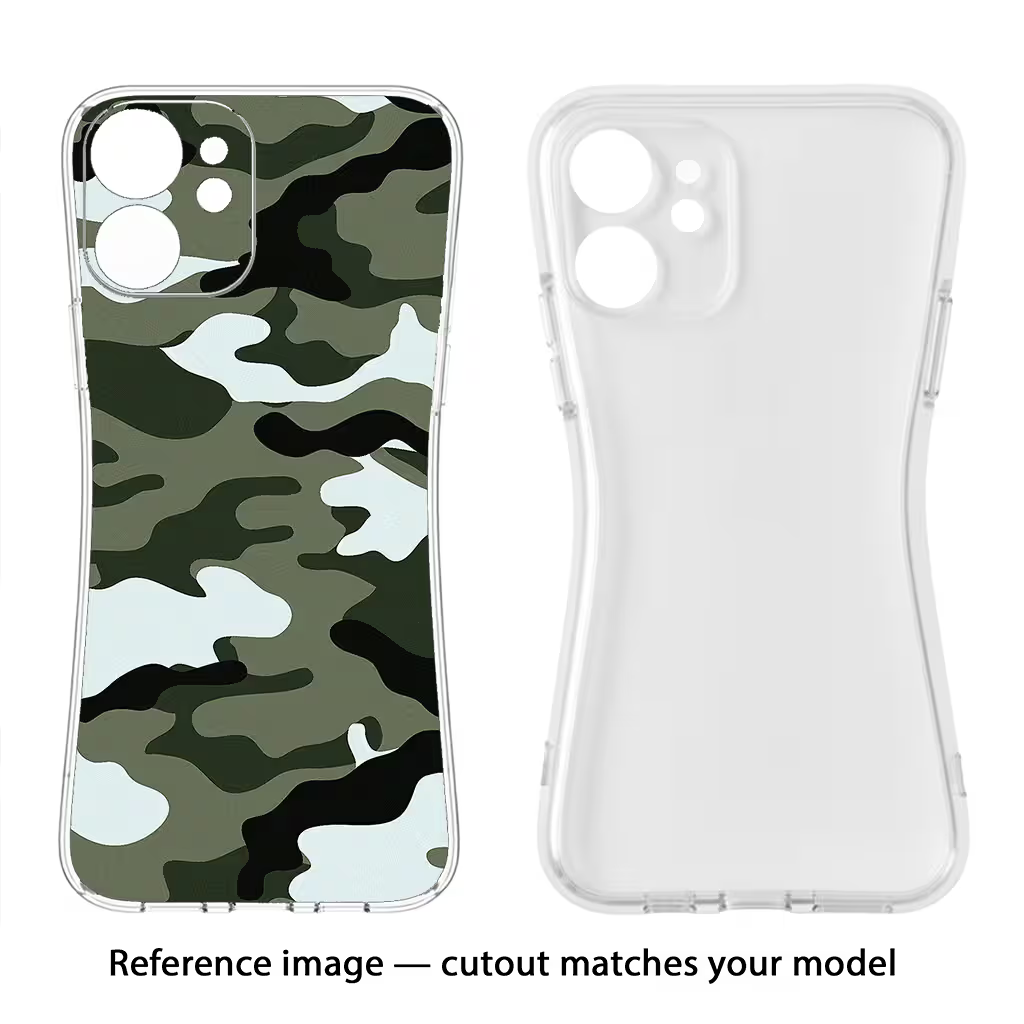 Camouflage iPhone 11 Pro Back Cover - Camouflage iPhone 11 Pro Soft Case Back Cover by Casekaro Camouflage iPhone 11 Pro Soft Case Back Cover by Casekaro