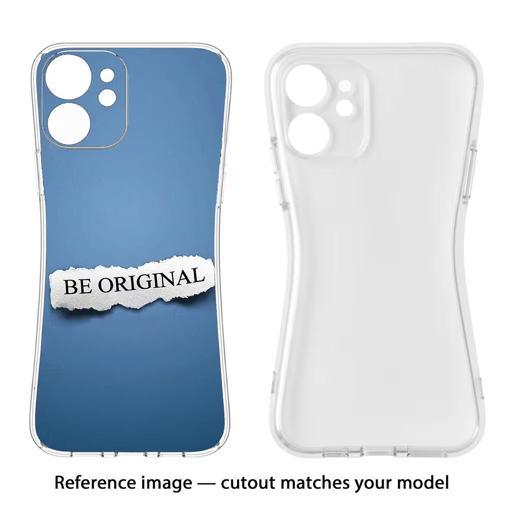 Be Original Redmi 7 Back Cover - Be Original Redmi 7 Soft Case Back Cover by Casekaro Be Original Redmi 7 Soft Case Back Cover by Casekaro