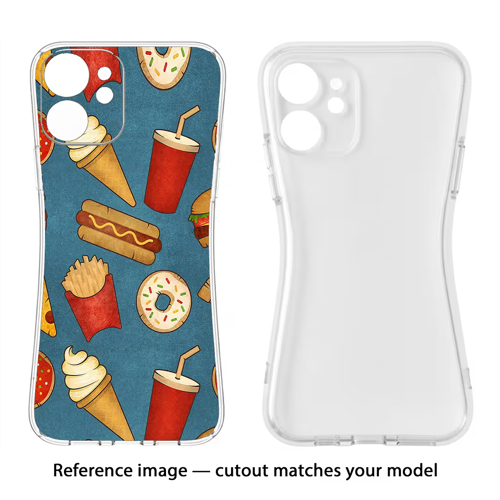 Foodie Samsung F23 5G Back Cover - Foodie Samsung F23 5G Soft Case Back Cover by Casekaro Foodie Samsung F23 5G Soft Case Back Cover by Casekaro