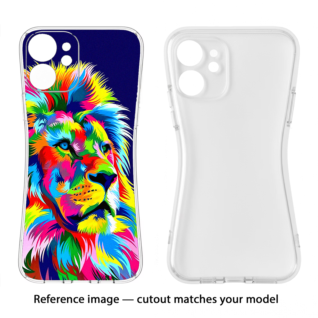 Vector Art Lion Samsung S25 Back Cover - Vector Art Lion Samsung S25 Soft Case Back Cover by Casekaro Vector Art Lion Samsung S25 Soft Case Back Cover by Casekaro