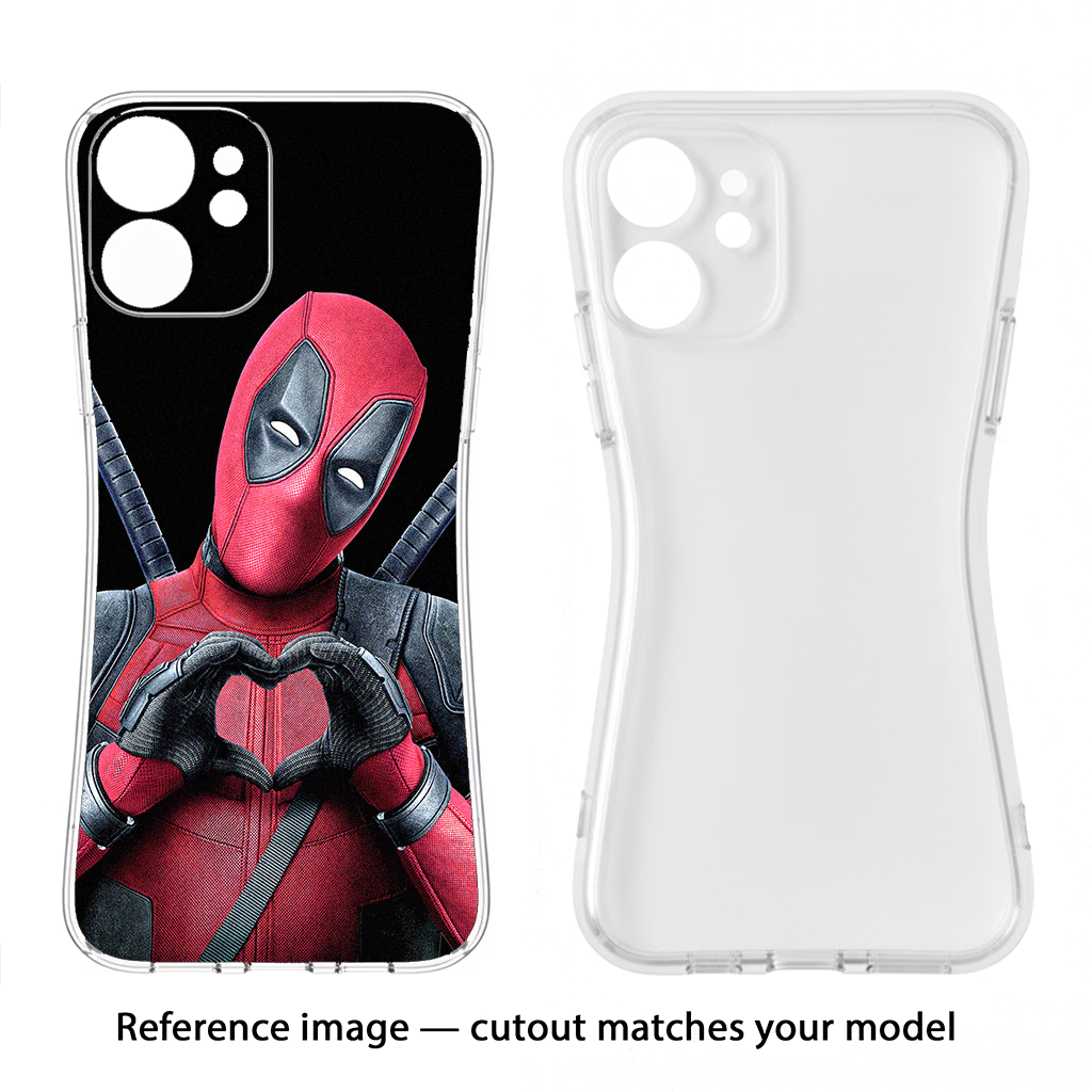 Deadpool iPhone 14 Plus Back Cover - Deadpool iPhone 14 Plus Soft Case Back Cover by Casekaro Deadpool iPhone 14 Plus Soft Case Back Cover by Casekaro
