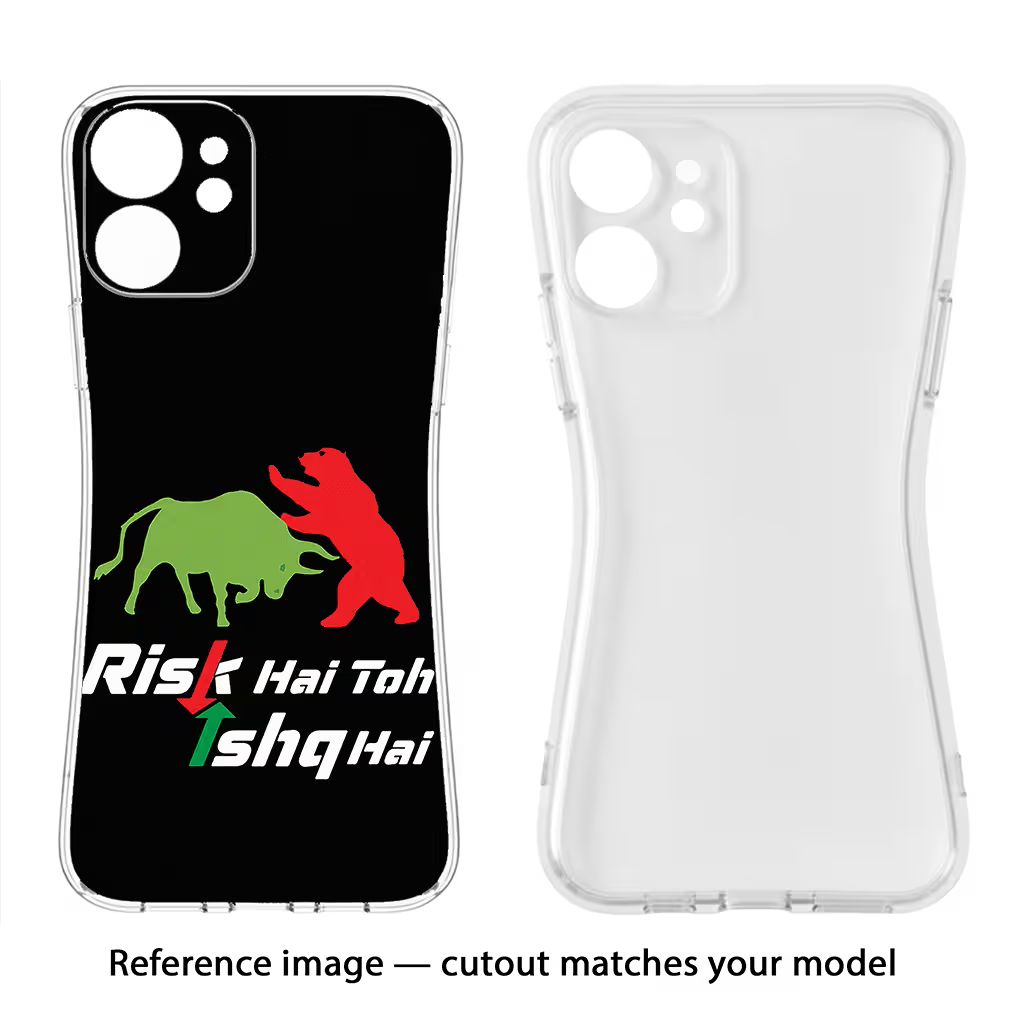 Risk Hai Toh Ishq Hai iPhone 12 Back Cover - Risk Hai Toh Ishq Hai iPhone 12 Soft Case Back Cover by Casekaro Risk Hai Toh Ishq Hai iPhone 12 Soft Case Back Cover by Casekaro