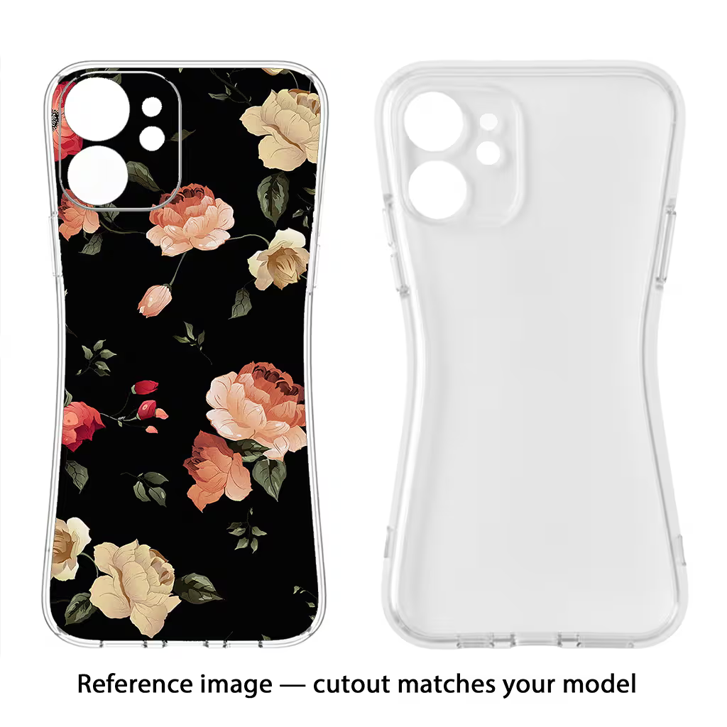 Flowers iPhone 5/5s Back Cover - Flowers iPhone 5/5s Soft Case Back Cover by Casekaro Flowers iPhone 5/5s Soft Case Back Cover by Casekaro