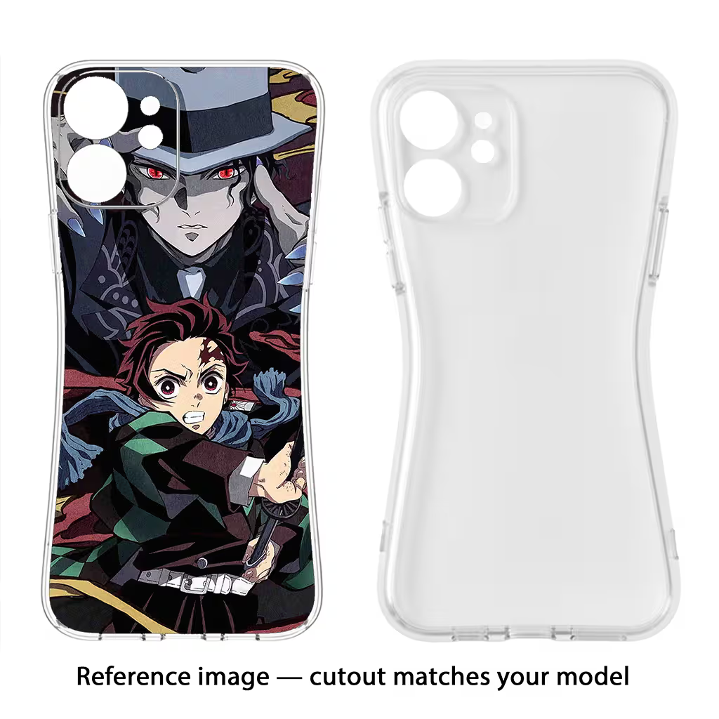 Demon Slayer Vivo Y71 Back Cover - Demon Slayer Vivo Y71 Soft Case Back Cover by Casekaro Demon Slayer Vivo Y71 Soft Case Back Cover by Casekaro