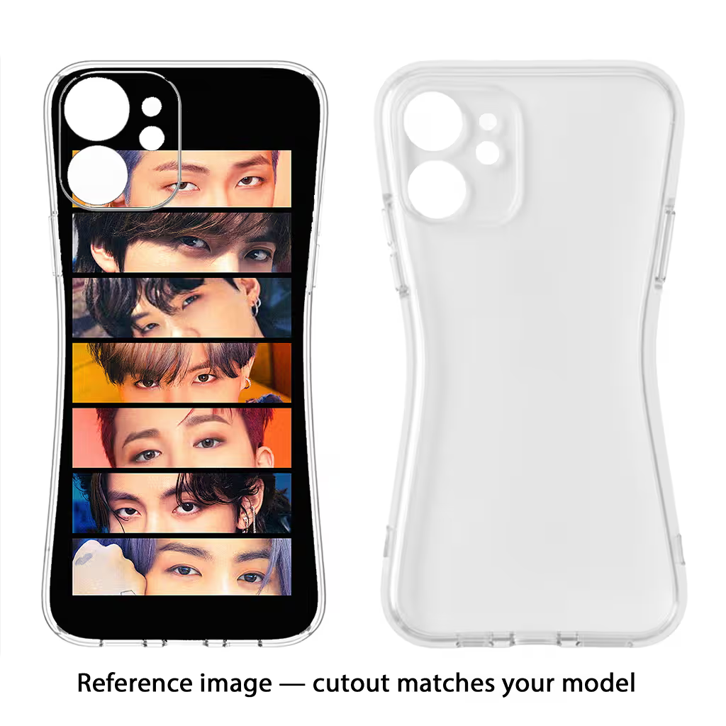 BTS Eyes Samsung F23 5G Back Cover - BTS Eyes Samsung F23 5G Soft Case Back Cover by Casekaro BTS Eyes Samsung F23 5G Soft Case Back Cover by Casekaro