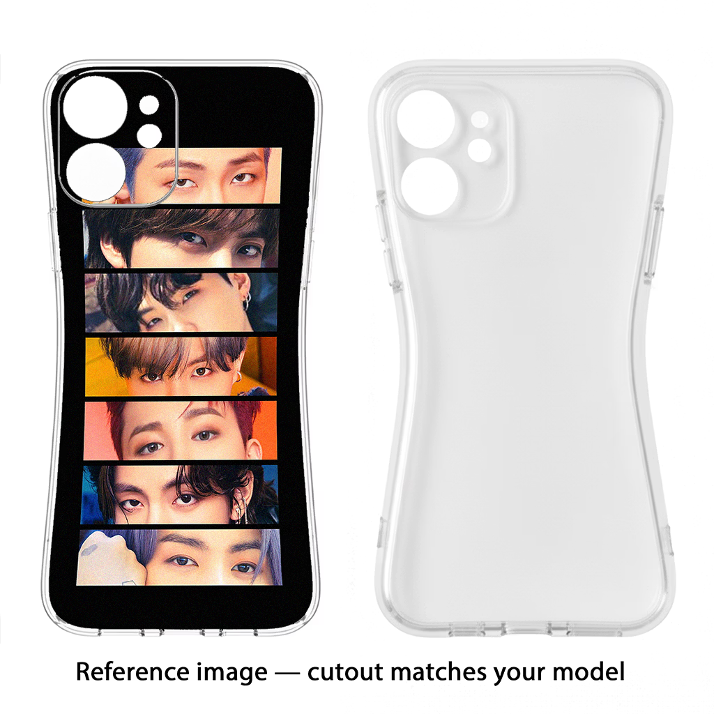 BTS Eyes Realme 15 Back Cover - BTS Eyes Realme 15 Soft Case Back Cover by Casekaro BTS Eyes Realme 15 Soft Case Back Cover by Casekaro