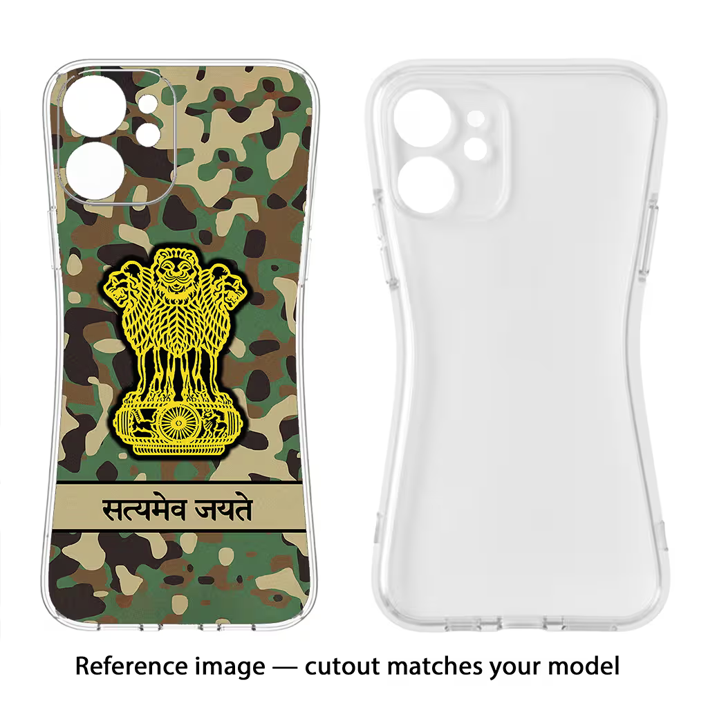 Satyamev Jayate Army Realme X Back Cover - Satyamev Jayate Army Realme X Soft Case Back Cover by Casekaro Satyamev Jayate Army Realme X Soft Case Back Cover by Casekaro