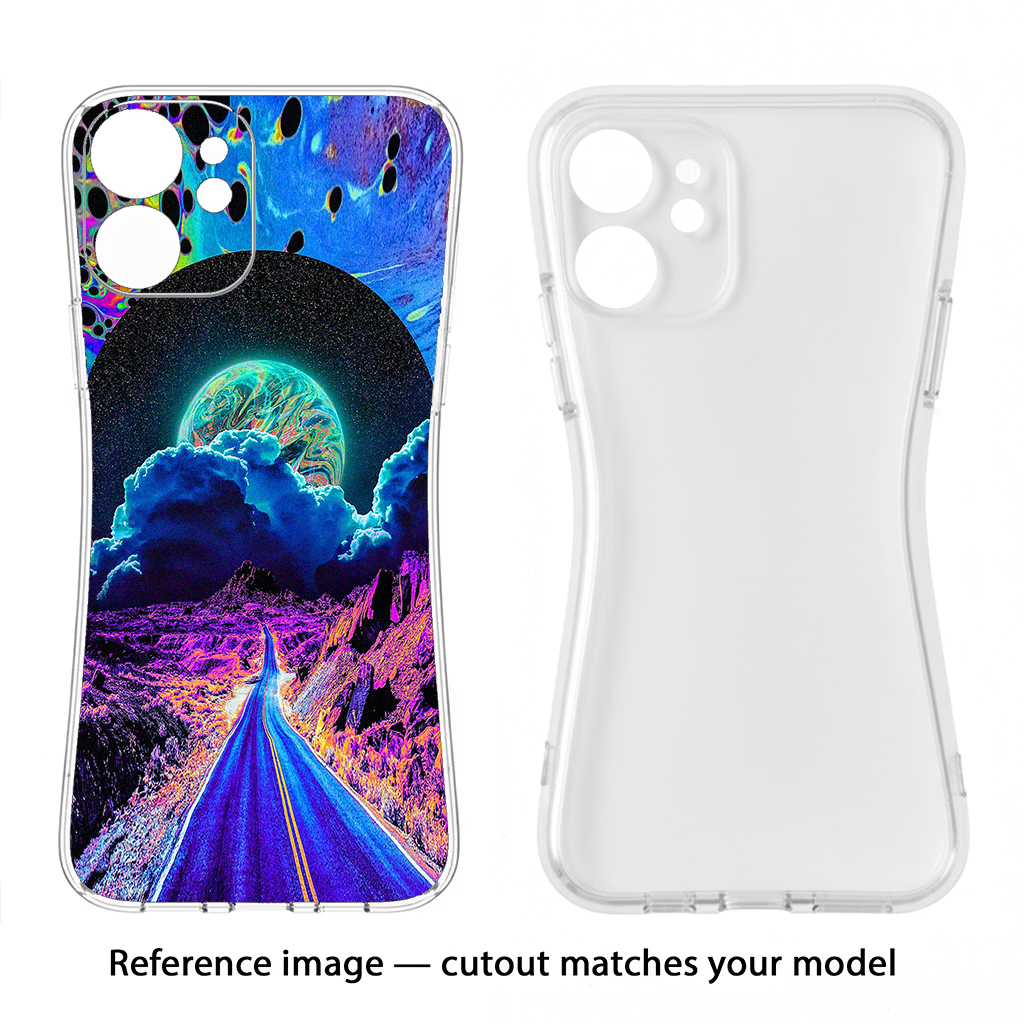 Psychedelic Painting iPhone 13 Pro Back Cover - Psychedelic Painting iPhone 13 Pro Soft Case Back Cover by Casekaro Psychedelic Painting iPhone 13 Pro Soft Case Back Cover by Casekaro
