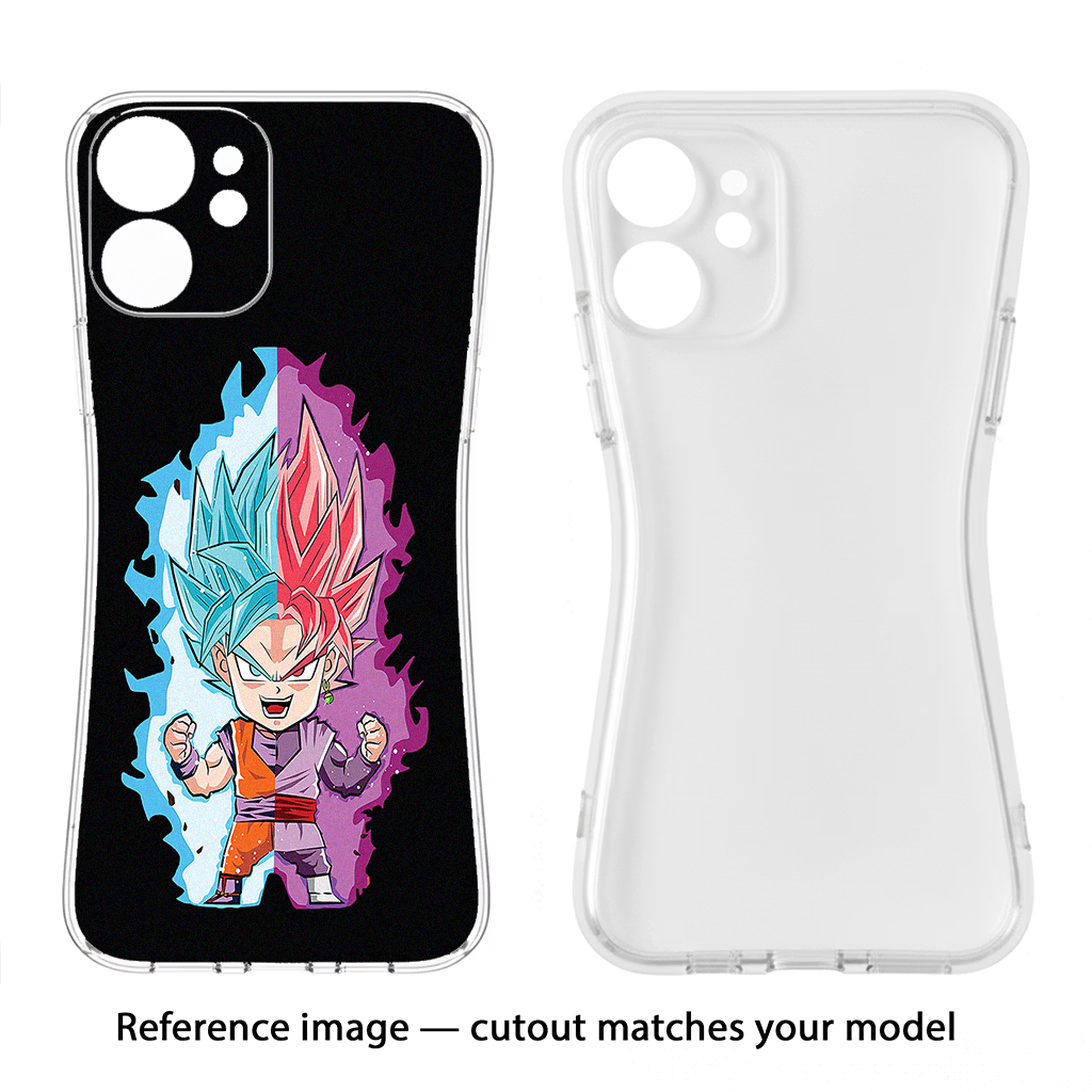 Chota Goku Vivo X200 FE Back Cover - Chota Goku Vivo X200 FE Soft Case Back Cover by Casekaro Chota Goku Vivo X200 FE Soft Case Back Cover by Casekaro