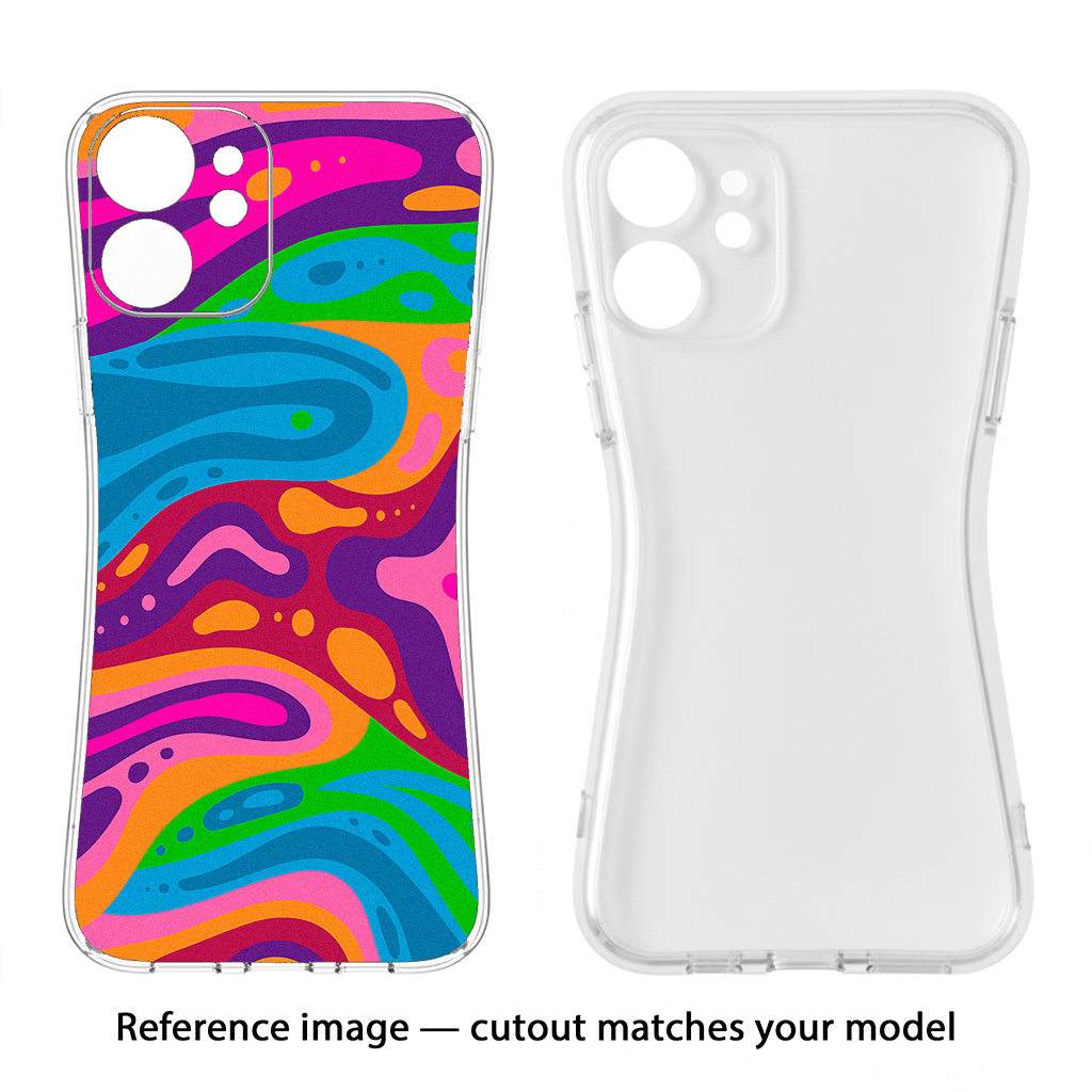 Trippy Pattern Vivo X200 FE Back Cover - Trippy Pattern Vivo X200 FE Soft Case Back Cover by Casekaro Trippy Pattern Vivo X200 FE Soft Case Back Cover by Casekaro