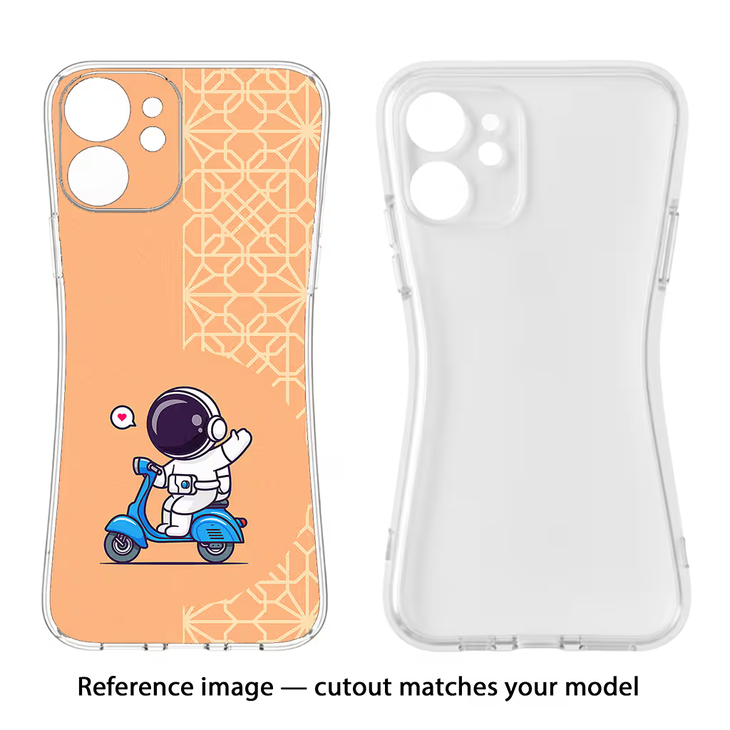 Cute Astronaut Riding Realme Narzo 60 Pro Back Cover - Cute Astronaut Riding Realme Narzo 60 Pro Soft Case Back Cover by Casekaro Cute Astronaut Riding Realme Narzo 60 Pro Soft Case Back Cover by Casekaro