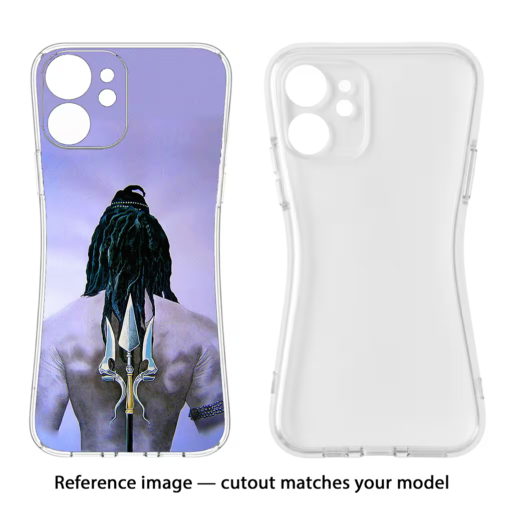 Shiva Vivo Y28 5G Back Cover - Shiva Vivo Y28 5G Soft Case Back Cover by Casekaro Shiva Vivo Y28 5G Soft Case Back Cover by Casekaro