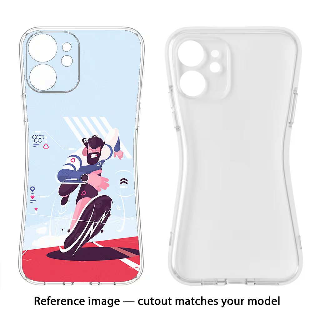 Run Pro Vivo Y71 Back Cover - Run Pro Vivo Y71 Soft Case Back Cover by Casekaro Run Pro Vivo Y71 Soft Case Back Cover by Casekaro