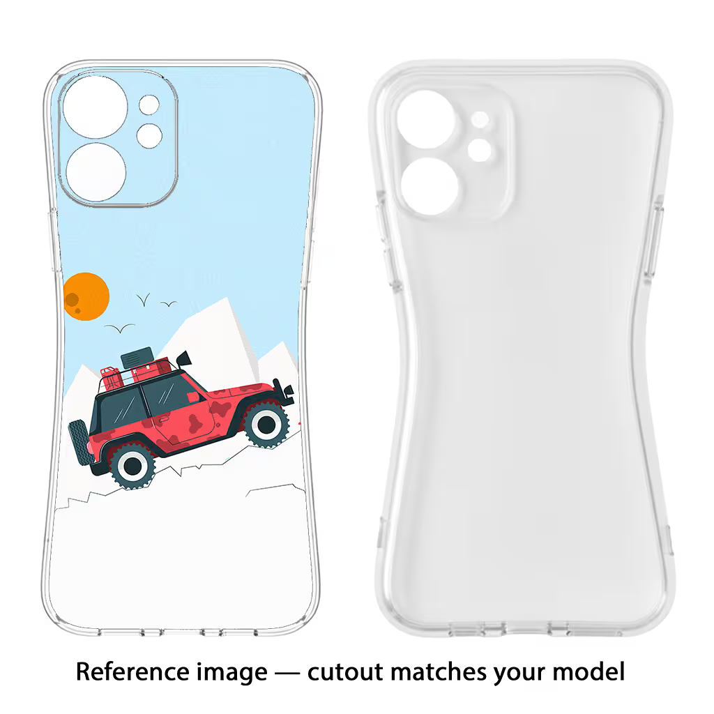 Mountain Trail Beast iPhone 6/6s Back Cover - Mountain Trail Beast iPhone 6/6s Soft Case Back Cover by Casekaro Mountain Trail Beast iPhone 6/6s Soft Case Back Cover by Casekaro