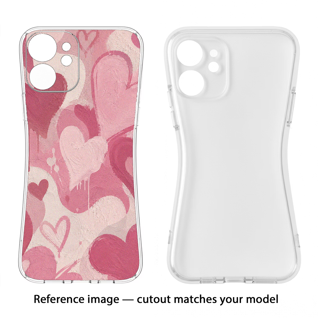 Hearty case iPhone 14 Back Cover - Hearty case iPhone 14 Soft Case Back Cover by Casekaro Hearty case iPhone 14 Soft Case Back Cover by Casekaro