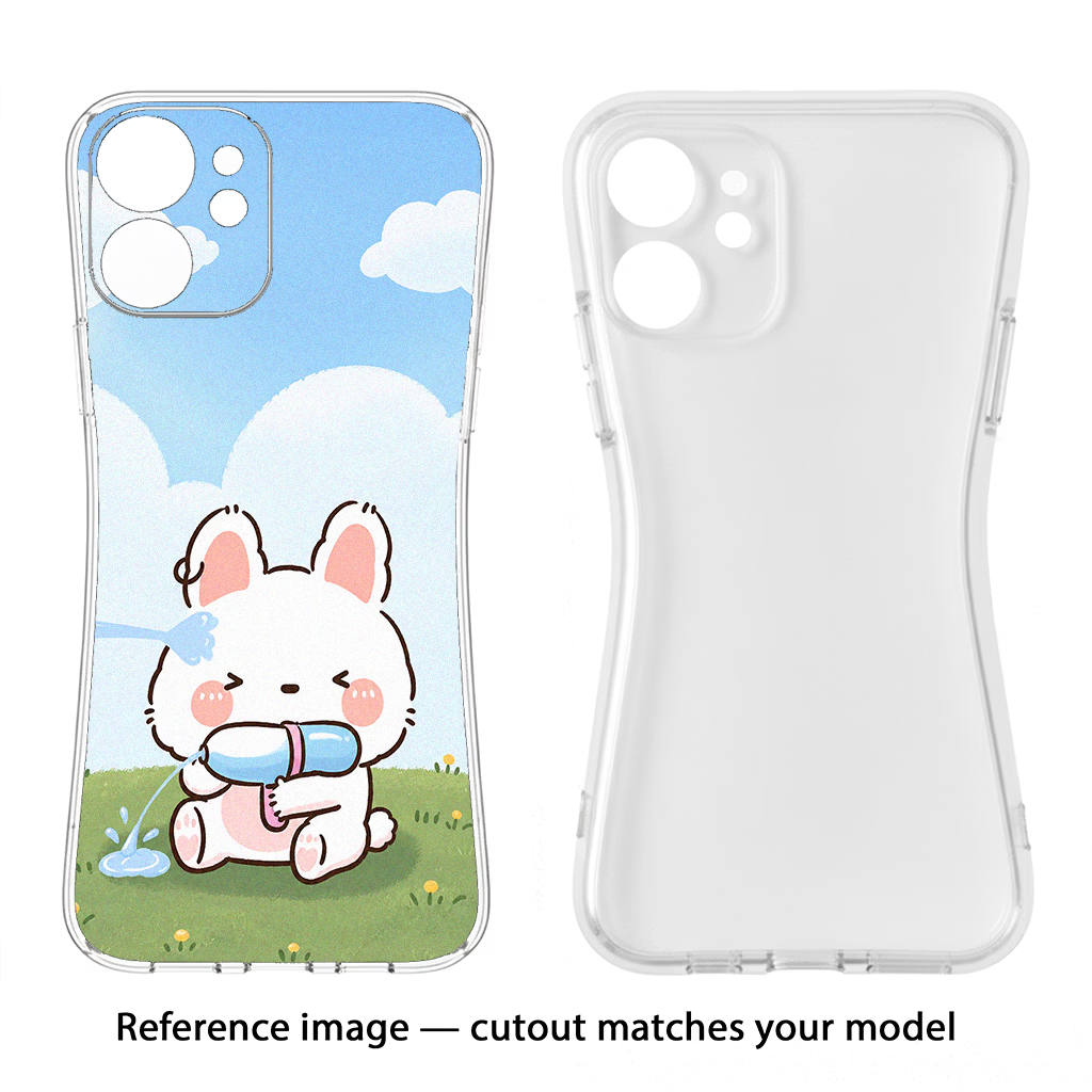 Bunny Treat Moto G86 Power Back Cover - Bunny Treat Moto G86 Power Soft Case Back Cover by Casekaro Bunny Treat Moto G86 Power Soft Case Back Cover by Casekaro