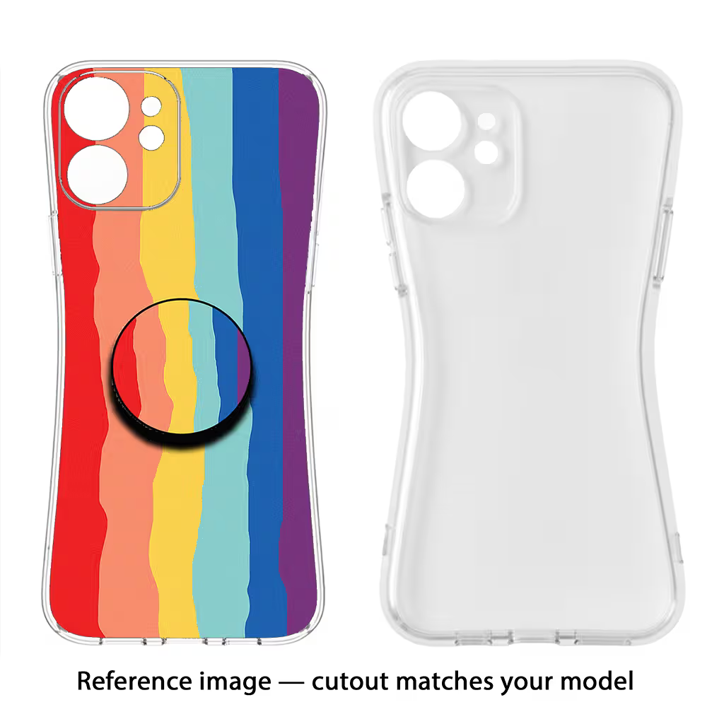 Rainbow Poco M4 Pro 5G Pop Case - Rainbow Poco M4 Pro 5G Pop Case by Casekaro Rainbow Poco M4 Pro 5G Pop Case by Casekaro