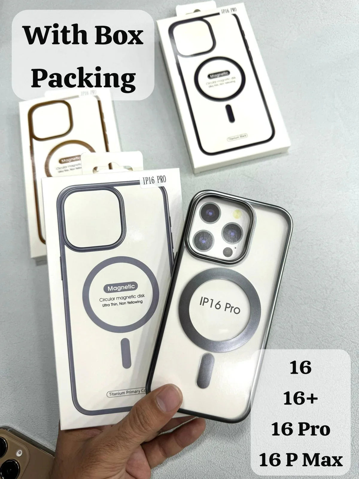 Chrome Magsafe for iPhone 16 Pro