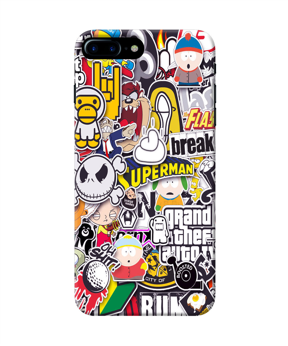 GOLDEN STATE WARRIORS NBA STICKER BOMB iPhone 7 / 8 Case Cover