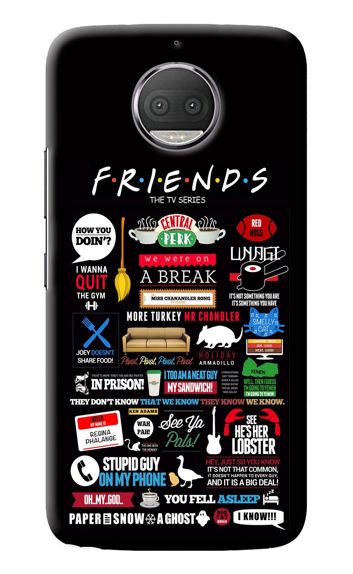 Save Big Get the FRIENDS Moto G5S plus Back Cover Shop Now