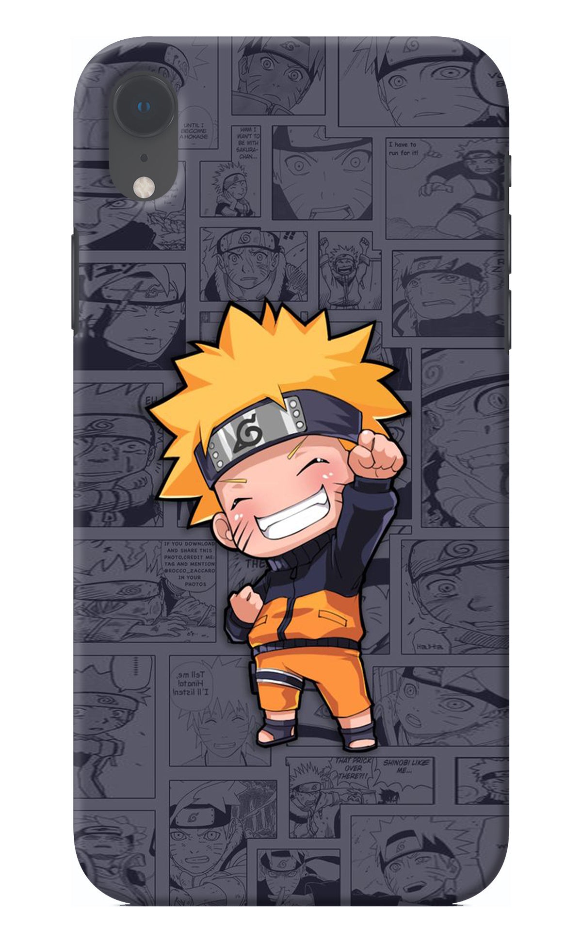 Chota Naruto iPhone XR Back Cover