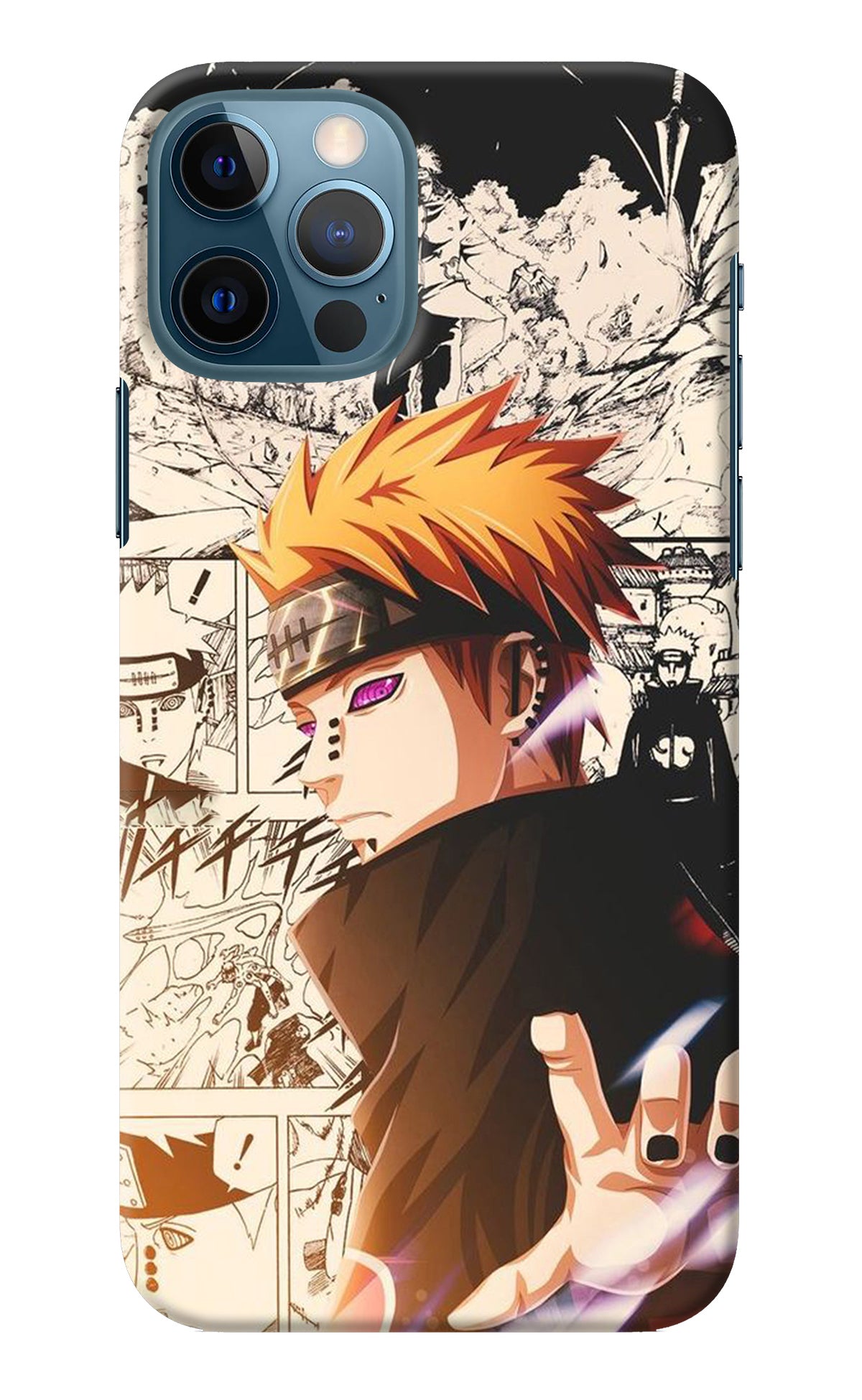 Save Big Get the Pain Anime iPhone 12 Pro Back Cover Shop Now