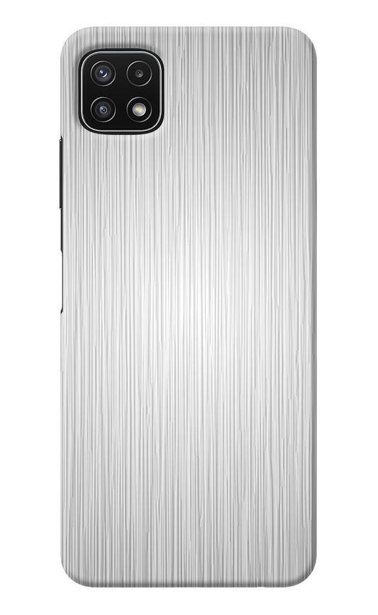 Wooden Grey Texture Samsung A22 5G Back Cover