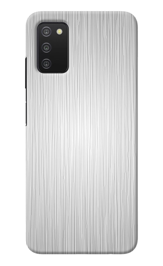 Wooden Grey Texture Samsung A03s Back Cover