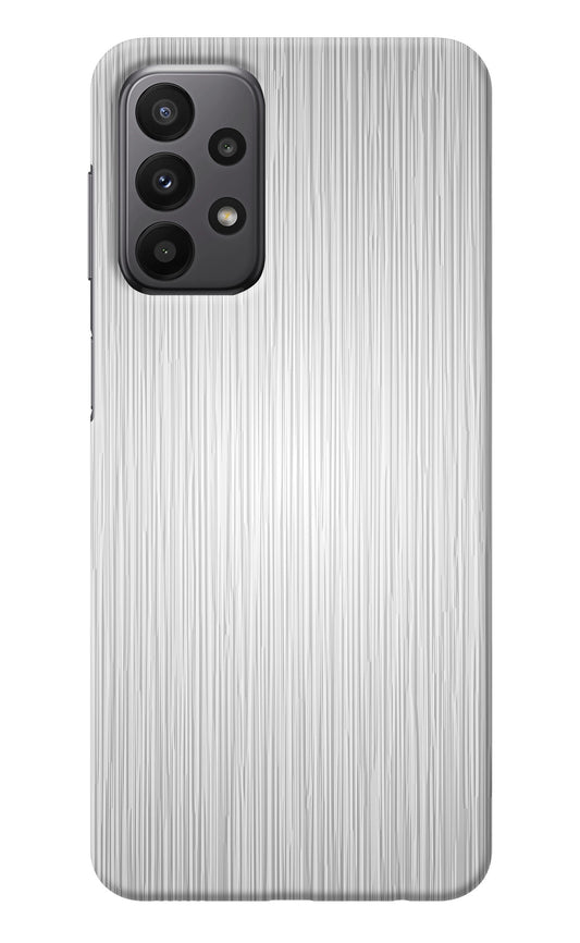 Wooden Grey Texture Samsung A23 Back Cover