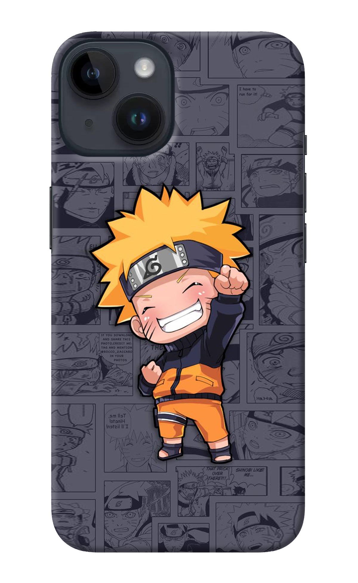 Save Big Get the Chota Naruto iPhone 14 Back Cover Shop Now