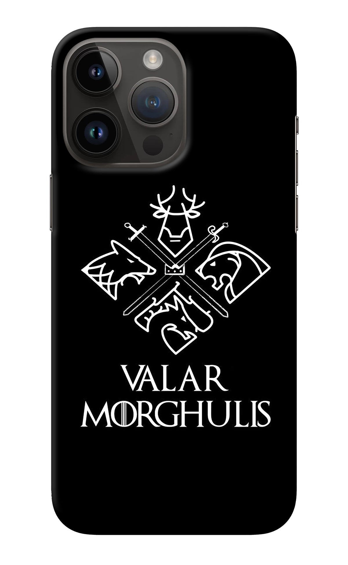 Save Big: Get the Valar Morghulis | Game Of Thrones iPhone 14 Pro Max Back  Cover - Shop Now – Casekaro