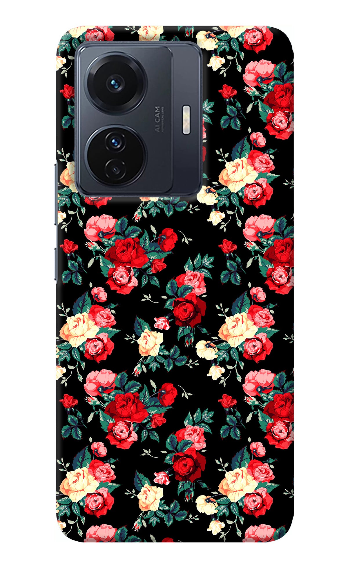 Save Big: Get the Rose Pattern Vivo T1 Pro 5G Back Cover - Shop Now –  Casekaro