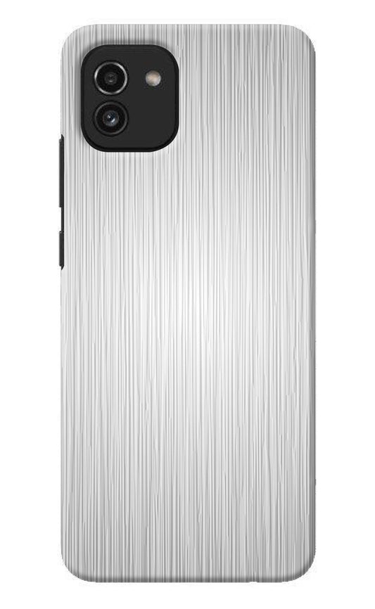 Wooden Grey Texture Samsung A03 Back Cover