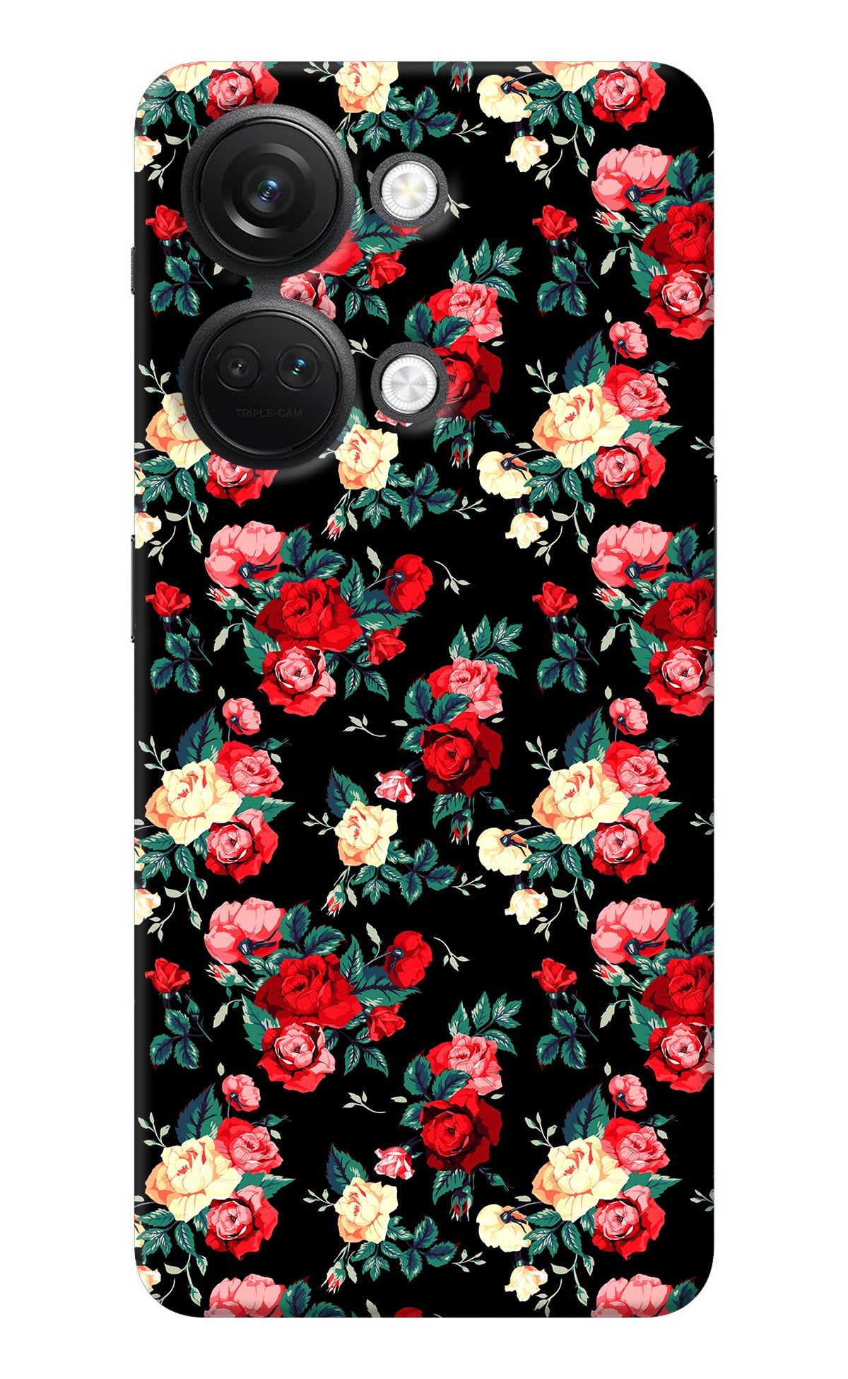 Save Big: Get the Rose Pattern OnePlus Nord 3 5G Back Cover - Shop Now –  Casekaro