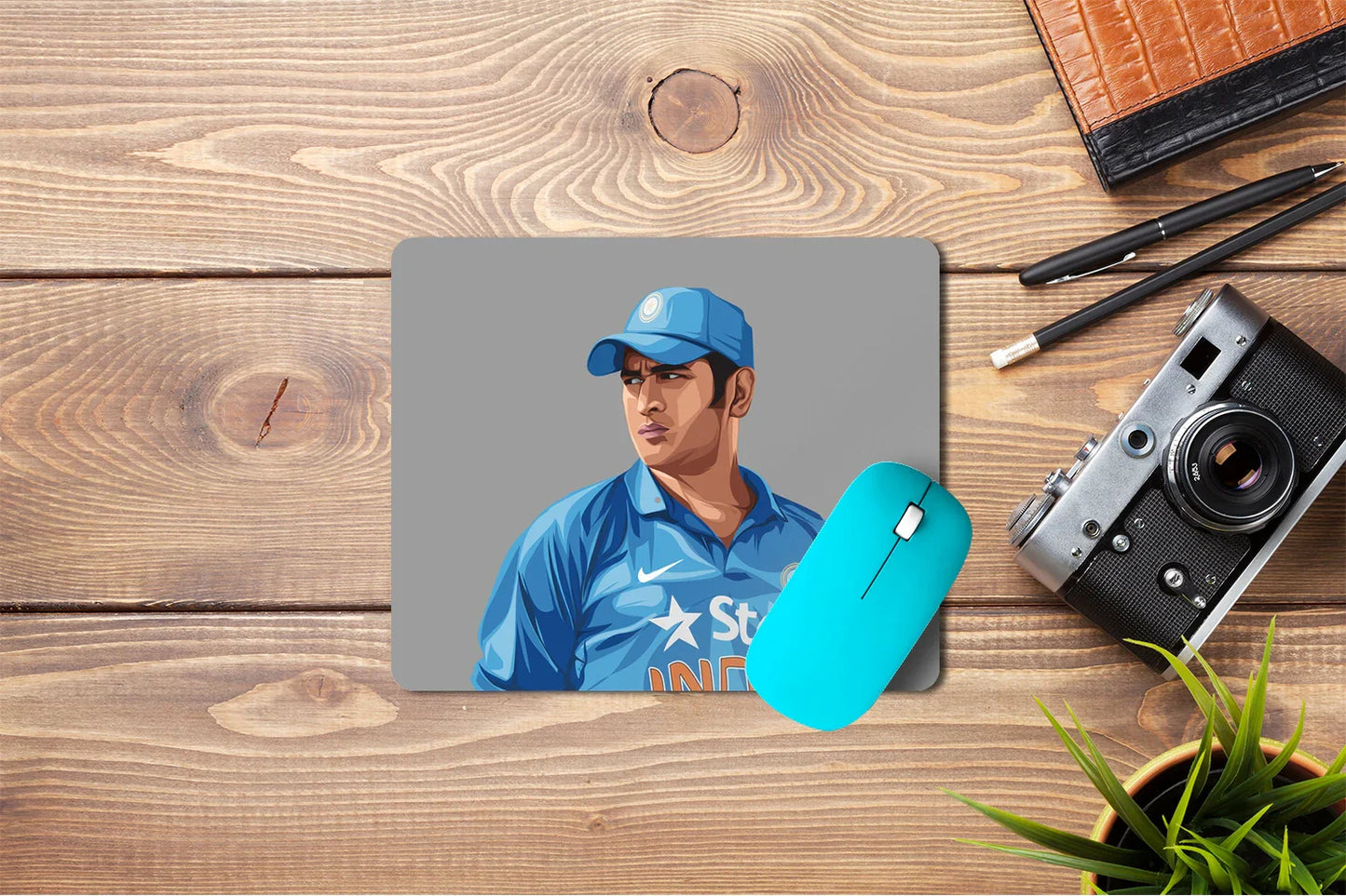MS Dhoni Mouse Pad - MS Dhoni Mouse Pad MS Dhoni Mouse Pad